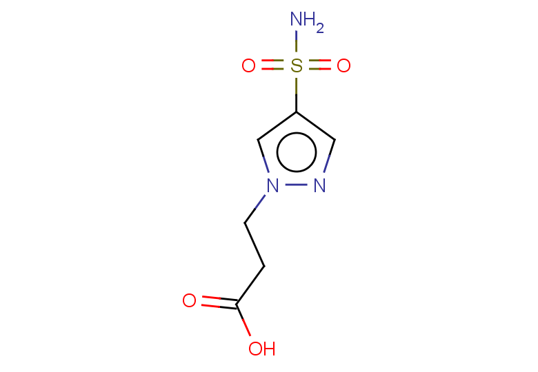 3-(4-sulfamoyl-1H-pyrazol-1-yl)propanoic acid
