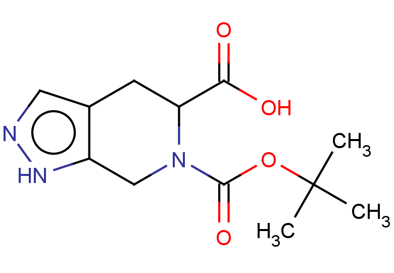 6-[(tert-butoxy)carbonyl]-1H,4H,5H,6H,7H-pyrazolo[3,4-c]pyridine-5-carboxylic acid
