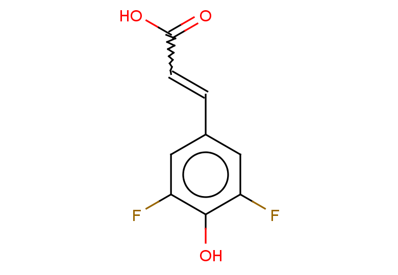 3-(3,5-difluoro-4-hydroxyphenyl)prop-2-enoic acid
