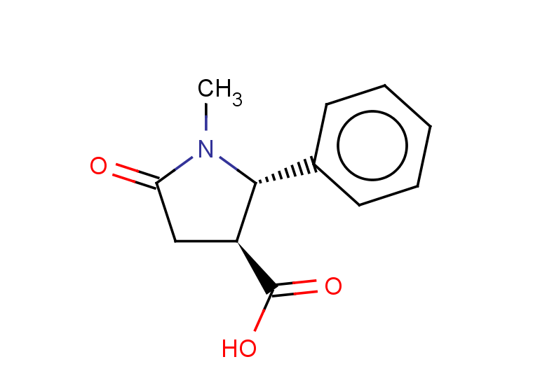 (2S,3S)-1-methyl-5-oxo-2-phenylpyrrolidine-3-carboxylic acid