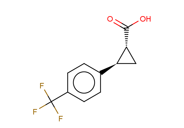 (1R,2R)-2-[4-(trifluoromethyl)phenyl]cyclopropane-1-carboxylic acid