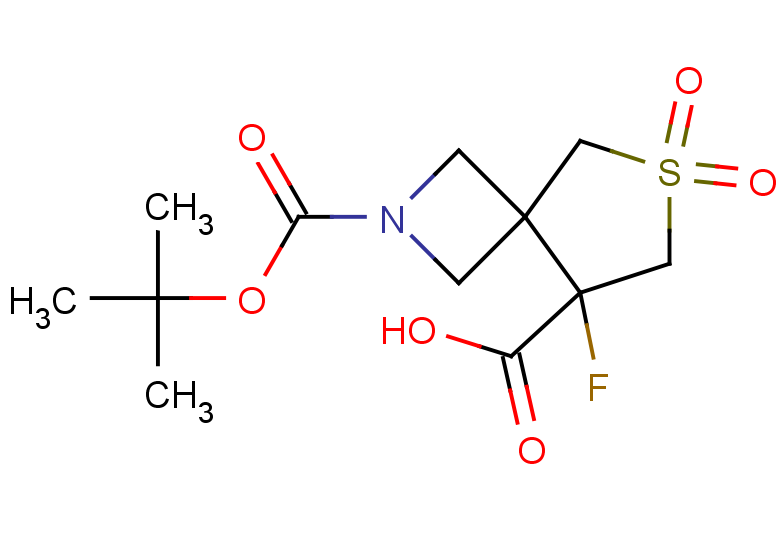 2-[(tert-butoxy)carbonyl]-8-fluoro-6,6-dioxo-6lambda6-thia-2-azaspiro[3.4]octane-8-carboxylic acid