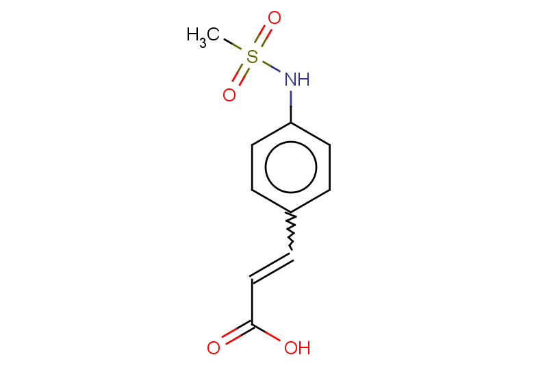 3-(4-methanesulfonamidophenyl)prop-2-enoic acid