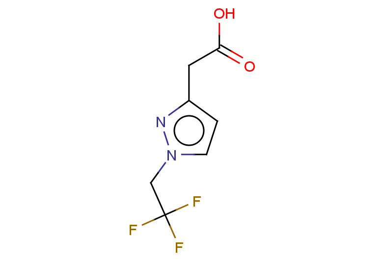 2-[1-(2,2,2-trifluoroethyl)-1H-pyrazol-3-yl]acetic acid