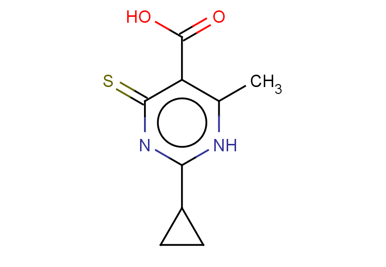 2-cyclopropyl-6-methyl-4-sulfanylidene-1,4-dihydropyrimidine-5-carboxylic acid