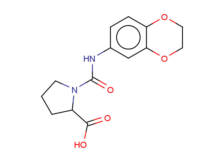 1-[(2,3-dihydro-1,4-benzodioxin-6-yl)carbamoyl]pyrrolidine-2-carboxylic acid