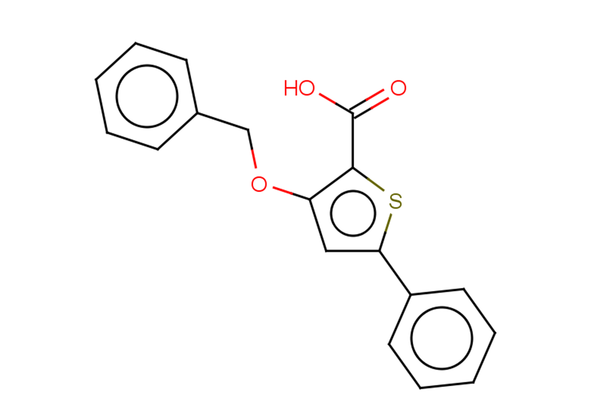 3-(benzyloxy)-5-phenylthiophene-2-carboxylic acid