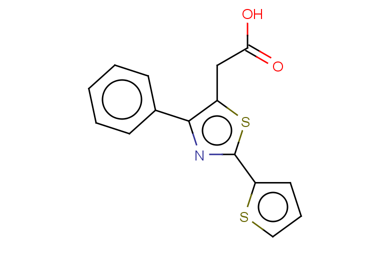 2-[4-phenyl-2-(thiophen-2-yl)-1,3-thiazol-5-yl]acetic acid