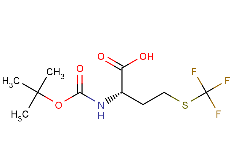 (2S)-2-{[(tert-butoxy)carbonyl]amino}-4-[(trifluoromethyl)sulfanyl]butanoic acid