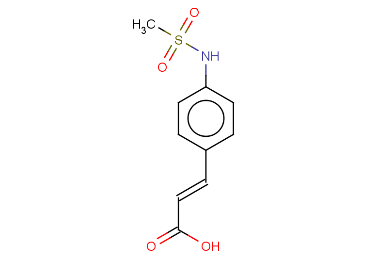 (2E)-3-(4-methanesulfonamidophenyl)prop-2-enoic acid