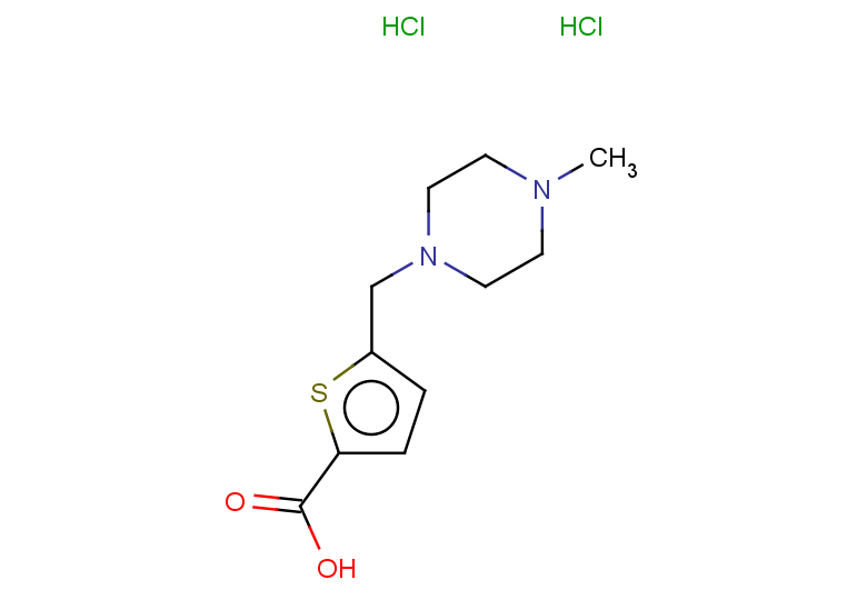5-[(4-methylpiperazin-1-yl)methyl]thiophene-2-carboxylic acid dihydrochloride
