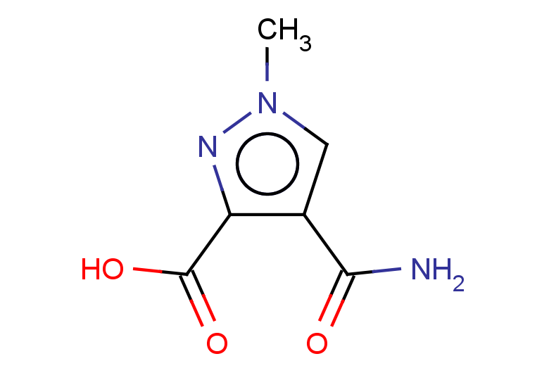 4-carbamoyl-1-methyl-1H-pyrazole-3-carboxylic acid