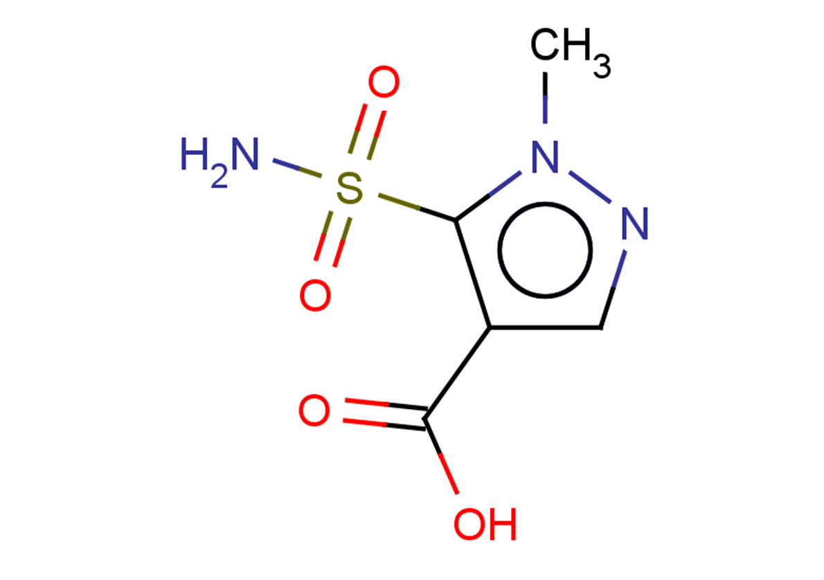 1-methyl-5-sulfamoyl-1H-pyrazole-4-carboxylic acid