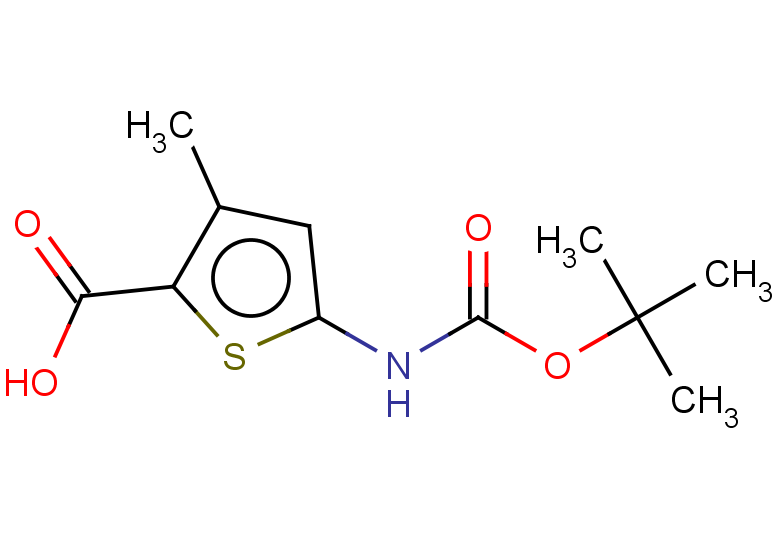 5-([(TERT-BUTOXY)CARBONYL]AMINO)-3-METHYLTHIOPHENE-2-CARBOXYLIC ACID