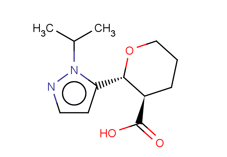 rac-(2R,3R)-2-[1-(propan-2-yl)-1H-pyrazol-5-yl]oxane-3-carboxylic acid, trans