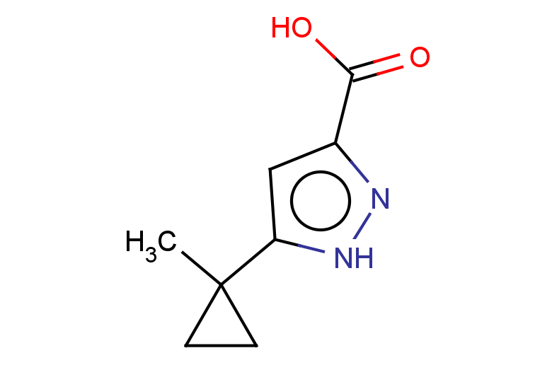 5-(1-methylcyclopropyl)-1H-pyrazole-3-carboxylic acid
