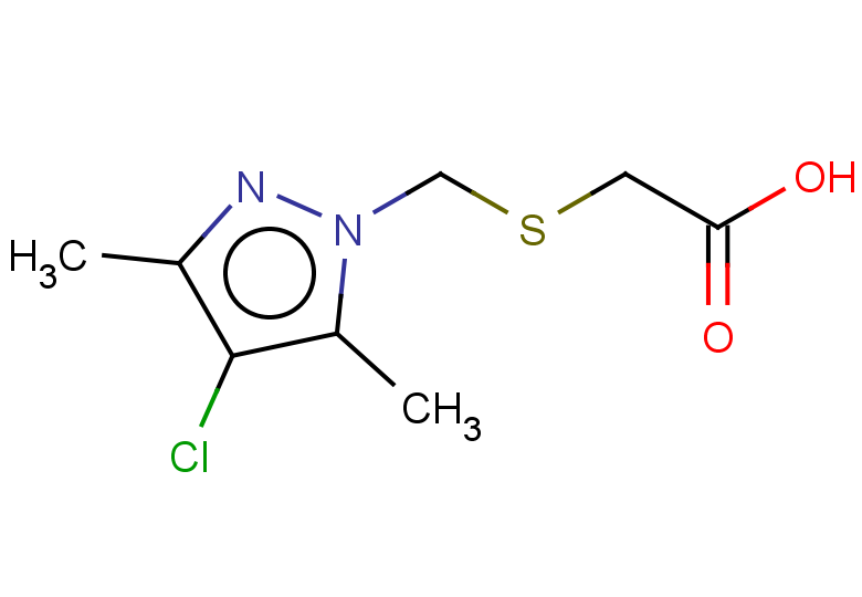 2-{[(4-chloro-3,5-dimethyl-1H-pyrazol-1-yl)methyl]sulfanyl}acetic acid