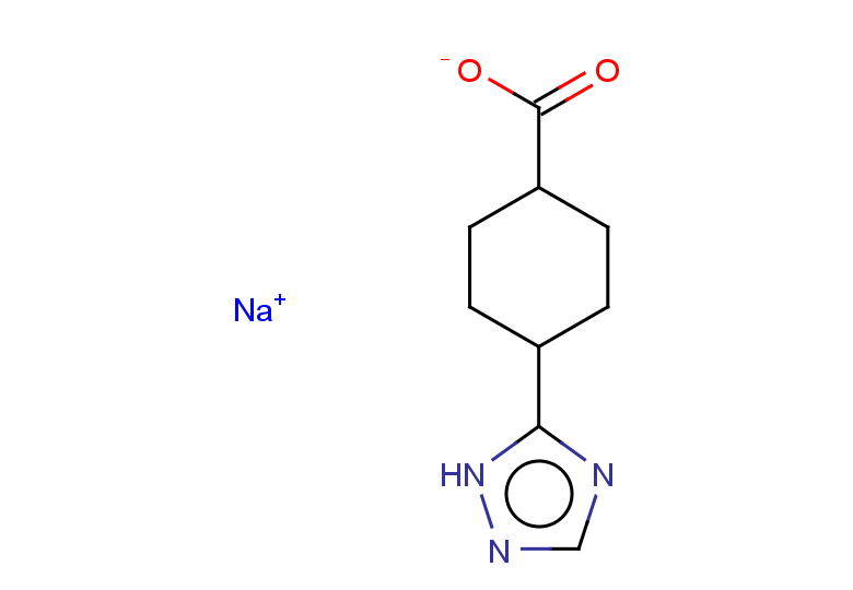 sodium 4-(1H-1,2,4-triazol-5-yl)cyclohexane-1-carboxylate