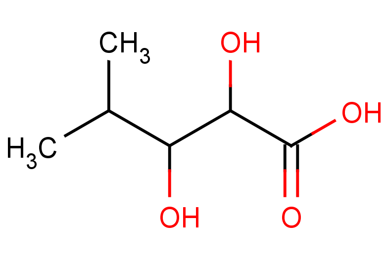 2,3-dihydroxy-4-methylpentanoic acid