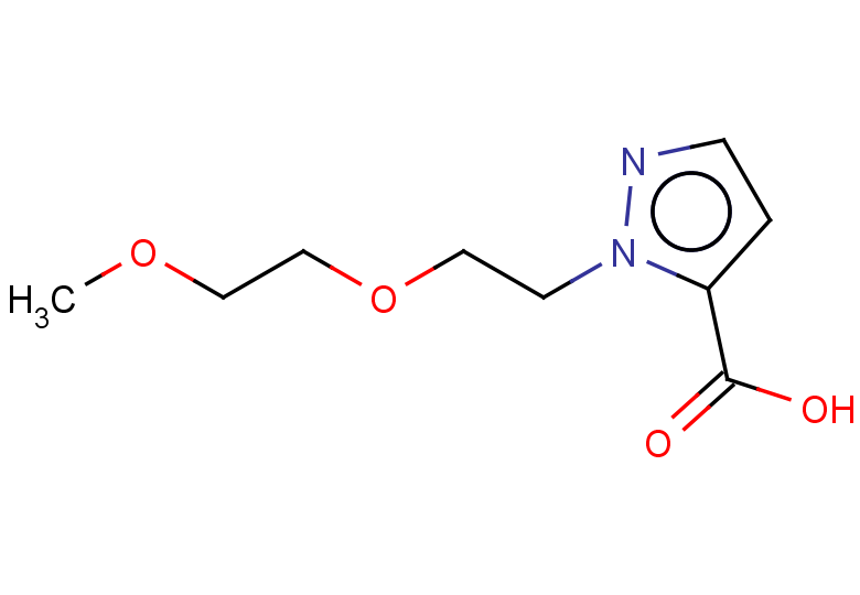 1-(2-(2-methoxyethoxy)ethyl)-1H-pyrazole-5-carboxylic acid