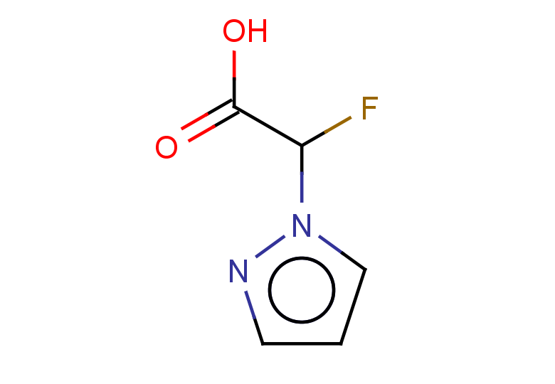 2-fluoro-2-(1H-pyrazol-1-yl)acetic acid