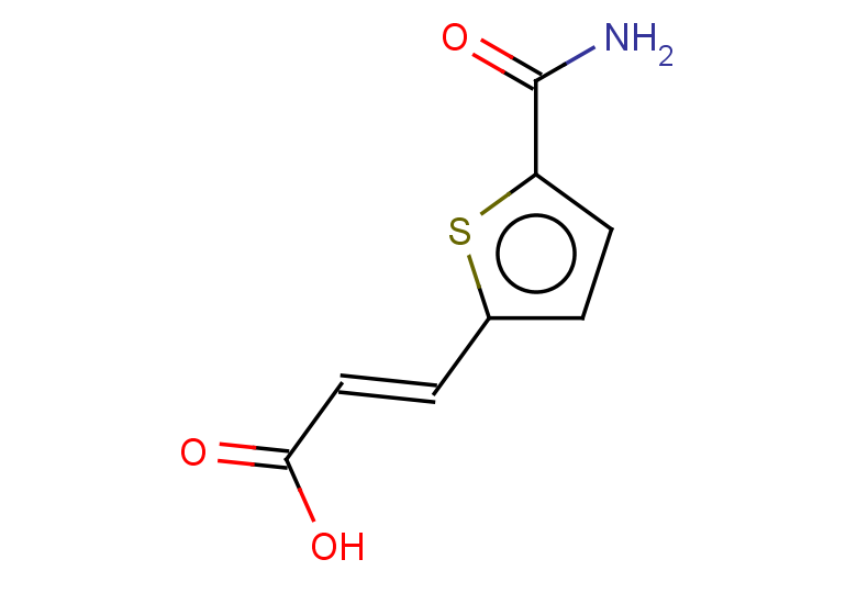 (2E)-3-(5-carbamoylthiophen-2-yl)prop-2-enoic acid