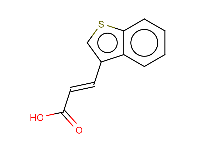 (2E)-3-(1-benzothiophen-3-yl)prop-2-enoic acid