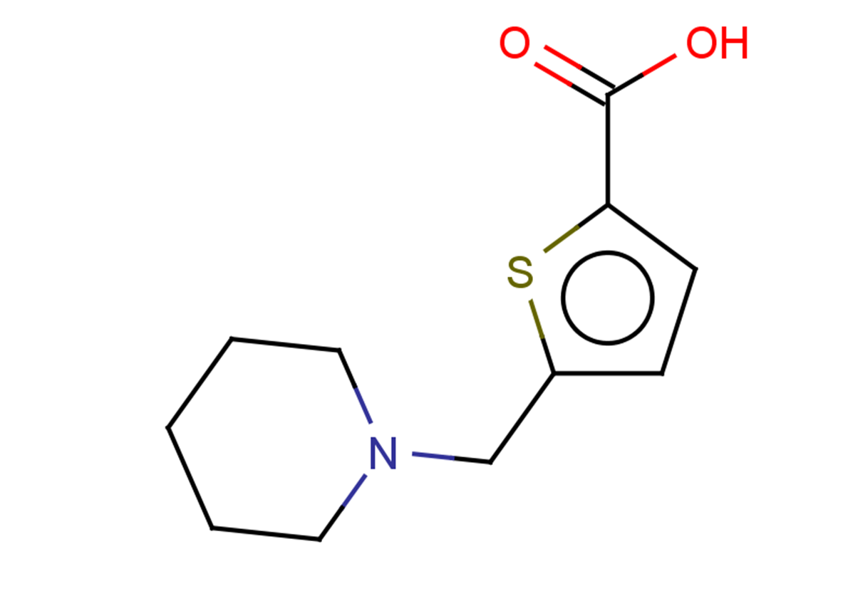 5-[(piperidin-1-yl)methyl]thiophene-2-carboxylic acid