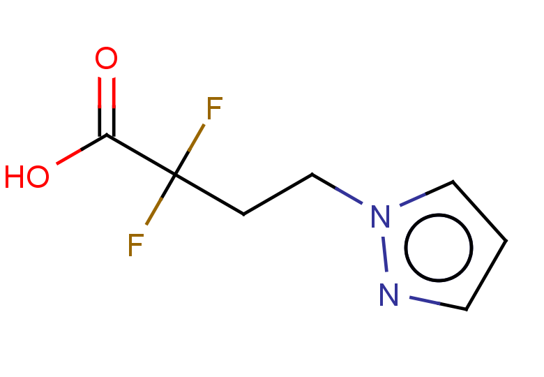 2,2-difluoro-4-(1H-pyrazol-1-yl)butanoic acid