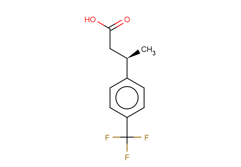 (3R)-3-[4-(trifluoromethyl)phenyl]butanoic acid