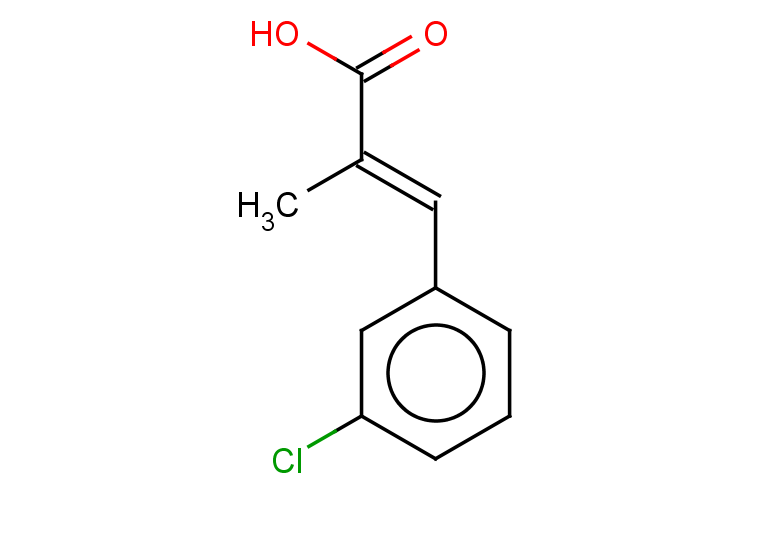 (2E)-3-(3-chlorophenyl)-2-methylprop-2-enoic acid