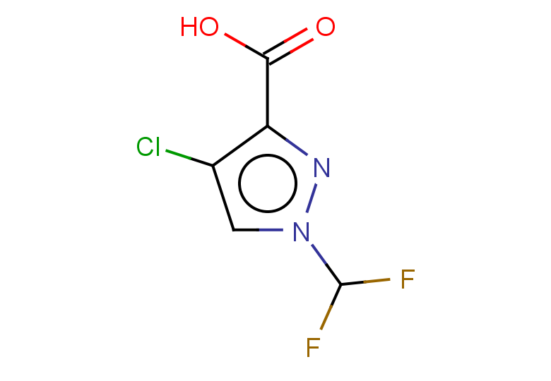 4-chloro-1-(difluoromethyl)-1H-pyrazole-3-carboxylic acid