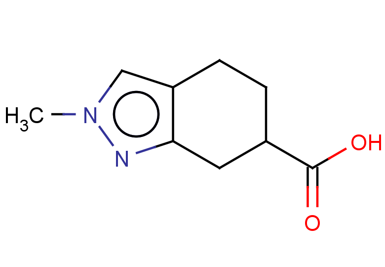 2-methyl-4,5,6,7-tetrahydro-2H-indazole-6-carboxylic acid
