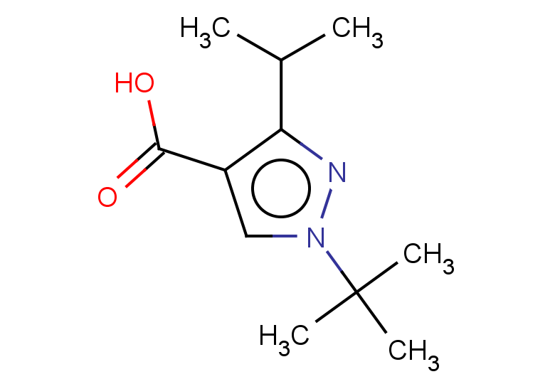 1-tert-butyl-3-(propan-2-yl)-1H-pyrazole-4-carboxylic acid