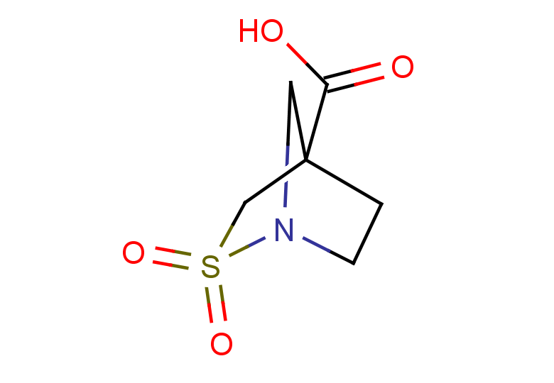 2-thia-1-azabicyclo[2.2.1]heptane-4-carboxylic acid 2,2-dioxide