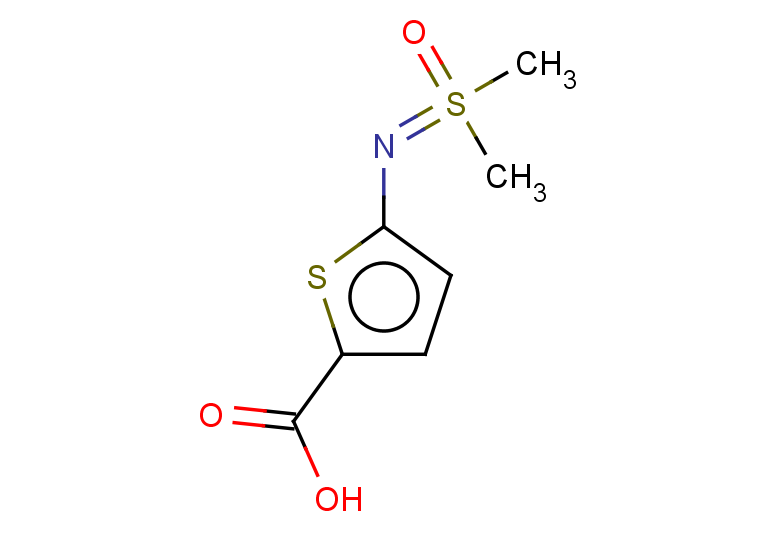 5-{[dimethyl(oxo)-lambda6-sulfanylidene]amino}thiophene-2-carboxylic acid