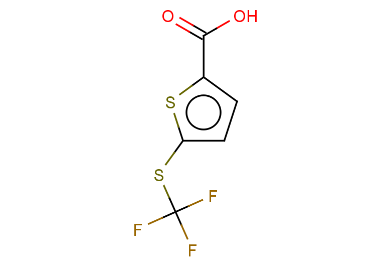 5-[(trifluoromethyl)sulfanyl]thiophene-2-carboxylic acid