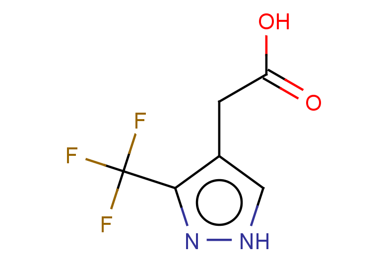 2-[3-(trifluoromethyl)-1H-pyrazol-4-yl]acetic acid