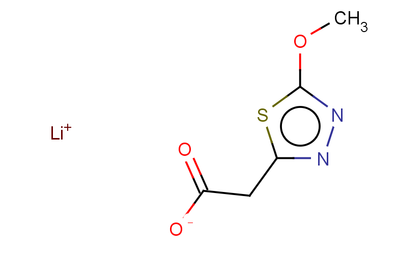 lithium(1+) 2-(5-methoxy-1,3,4-thiadiazol-2-yl)acetate