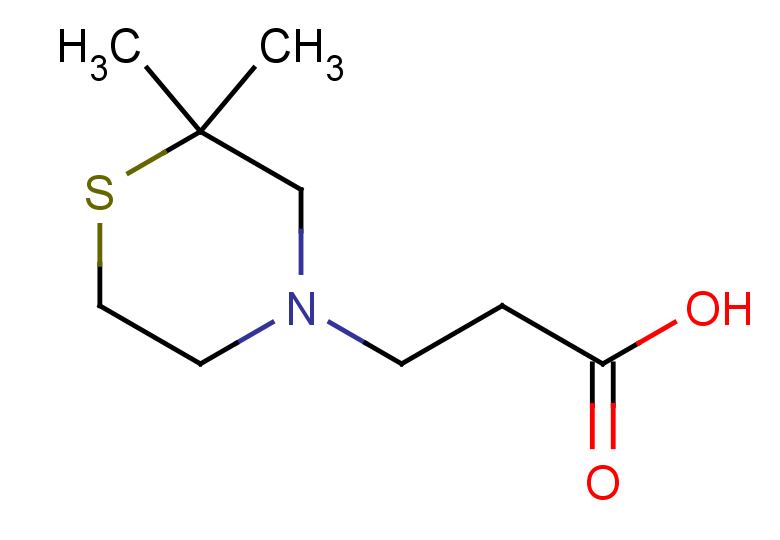 3-(2,2-dimethylthiomorpholin-4-yl)propanoic acid