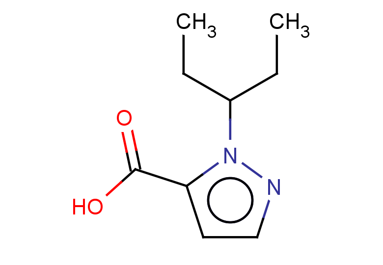 1-(pentan-3-yl)-1H-pyrazole-5-carboxylic acid