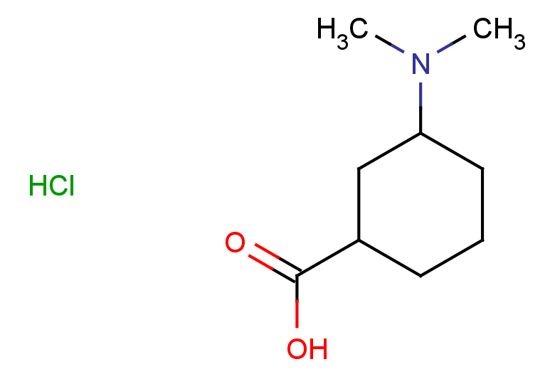 3-(dimethylamino)cyclohexane-1-carboxylic acid hydrochloride