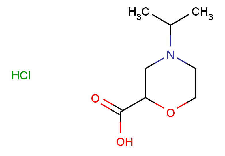 4-(propan-2-yl)morpholine-2-carboxylic acid hydrochloride