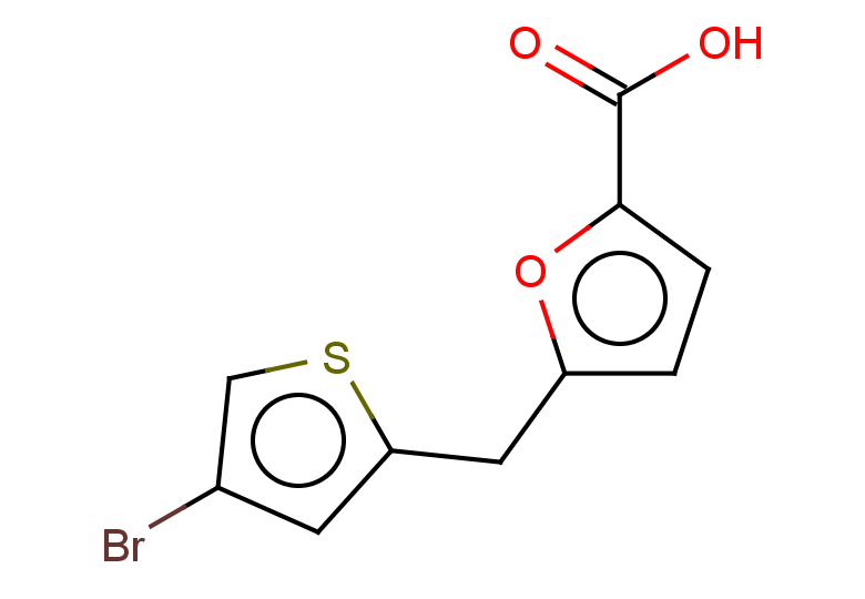 5-[(4-bromothiophen-2-yl)methyl]furan-2-carboxylic acid