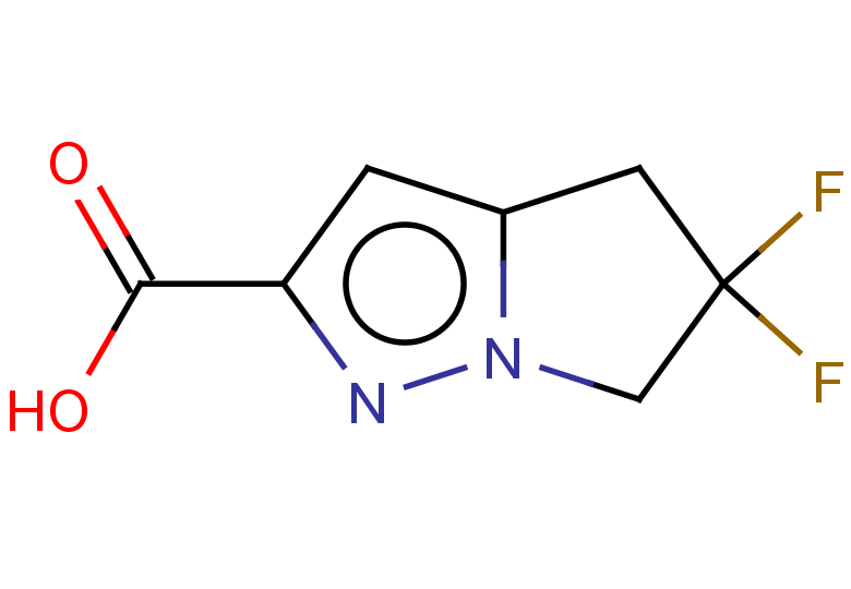 5,5-difluoro-4H,5H,6H-pyrrolo[1,2-b]pyrazole-2-carboxylic acid