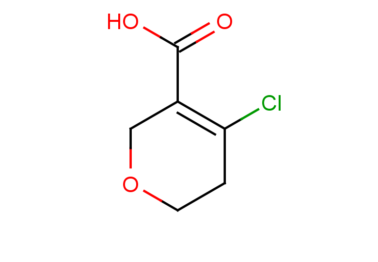 4-chloro-5,6-dihydro-2H-pyran-3-carboxylic acid