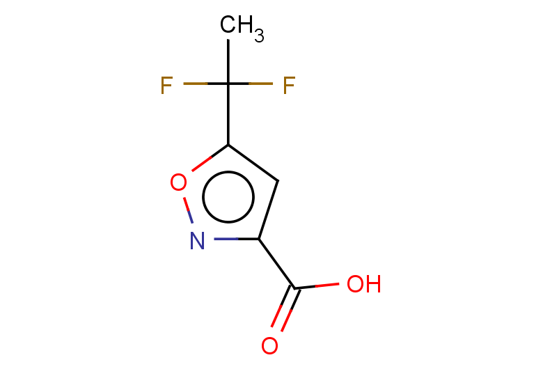5-(1,1-difluoroethyl)-1,2-oxazole-3-carboxylic acid