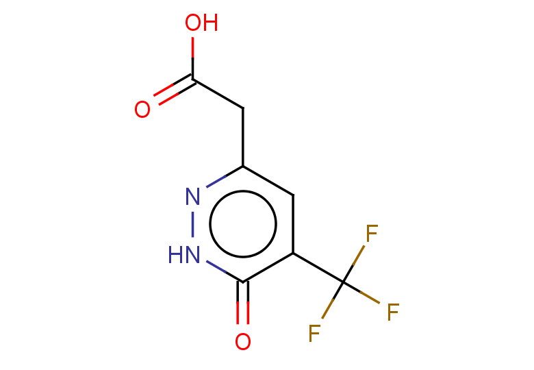 2-[6-oxo-5-(trifluoromethyl)-1,6-dihydropyridazin-3-yl]acetic acid