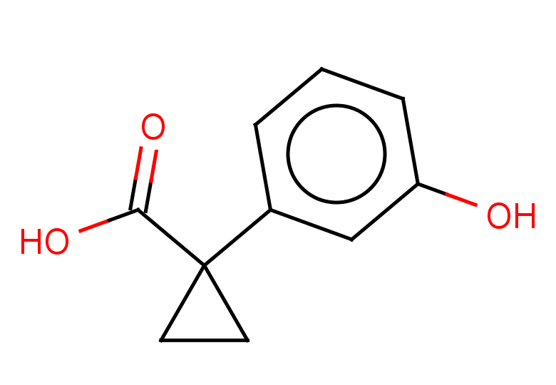 1-(3-hydroxyphenyl)cyclopropane-1-carboxylic acid