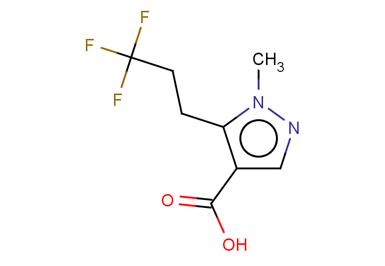 1-methyl-5-(3,3,3-trifluoropropyl)-1H-pyrazole-4-carboxylic acid
